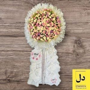 ارسال دسته گل برای شرکت آماده لذیذ کرج