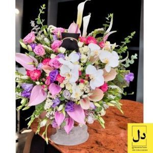 ارسال دسته گل برای نمایندگی کانون جهانگردی و اتومبیلرانی در کرج