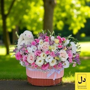 ارسال گل طبیعی برای کافه دنج تهران