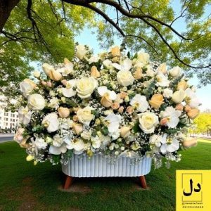 ارسال گل طبیعی برای شرکت تهران دارو