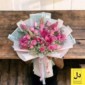 ارسال گل طبیعی برای شرکت بامتی تهران