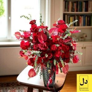 ارسال گل طبیعی برای شرکت ال جی در تهران