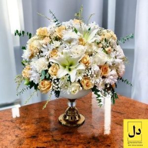 ارسال گل طبیعی برای شرکت نوین چوب تهران
