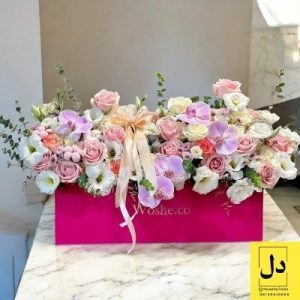 ارسال گل طبیعی برای شرکت نقشینه چسب تهران