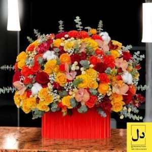 ارسال گل طبیعی برای شرکت ملی حفاری ایران دفتر تهران