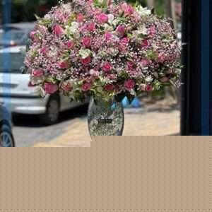 سفارش دسته گل برای گالری طلا پرسته تهران
